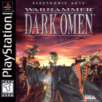 Warhammer Dark Omen PAL Playstation  box art